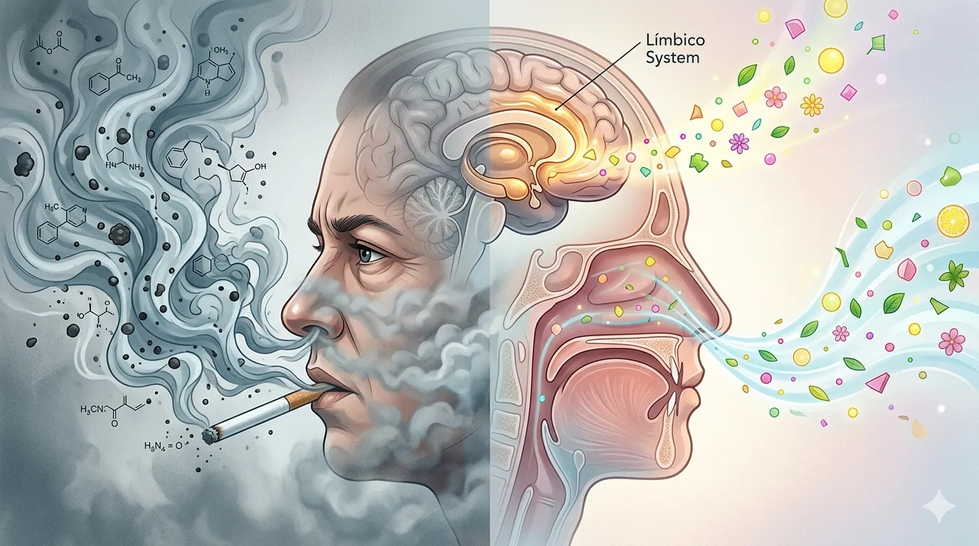 Post Como o hábito de fumar altera a forma como você sente o seu perfume